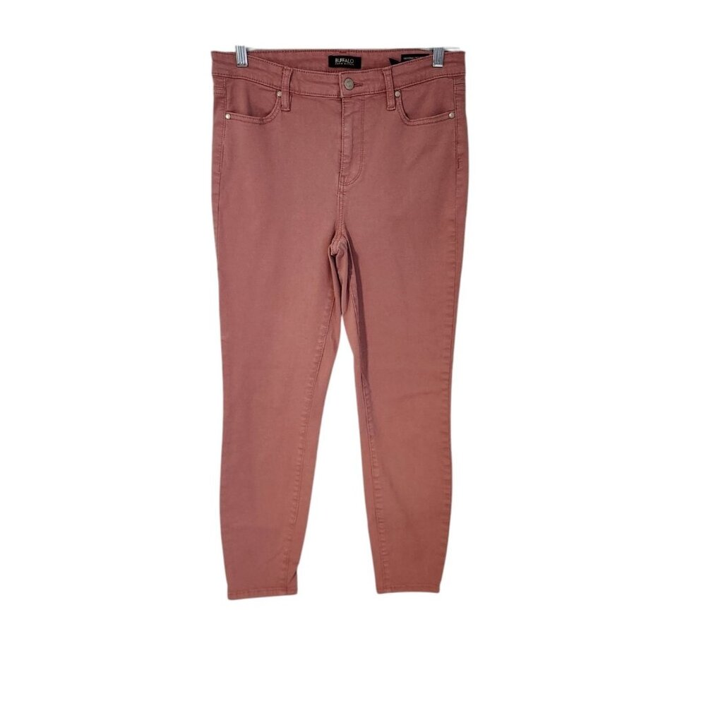 Buffalo David Bitton Havana Jeans High Rise Soft Stretch Ankle Skinny Rose 8/29
